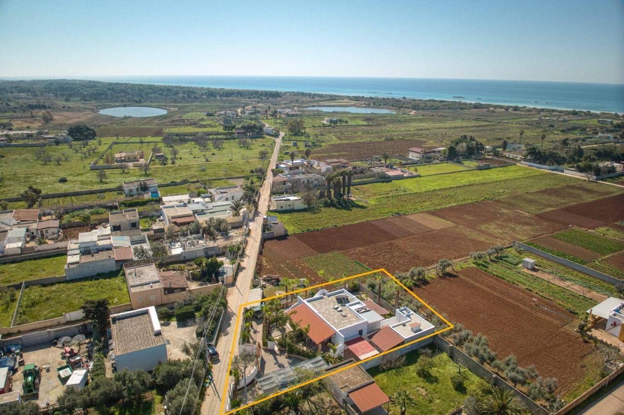 Villetta Climatizzata Mar Torre San Giovanni Ugento Exterior foto